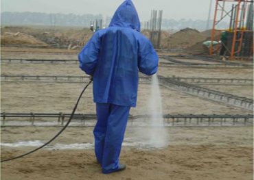 Chống mối cho công trình xây mới bằng thuốc Lenfos 50EC hoặc Mapsedan 48EC